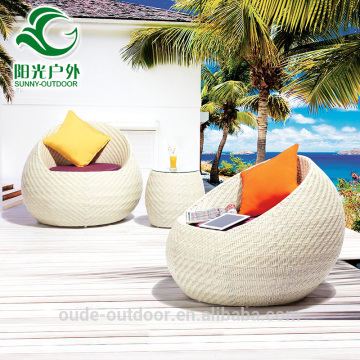 Outdoor pe rattan wicker furniture,rattan round outdoor furniture