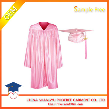 High Qualtity kindergarten Graduation Gowns and caps