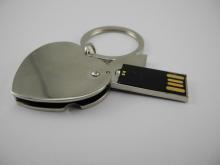 CaraUSB Metal heart-shaped gift advertising Usb disk flash drives custom LOGO personalized gifts waterproof