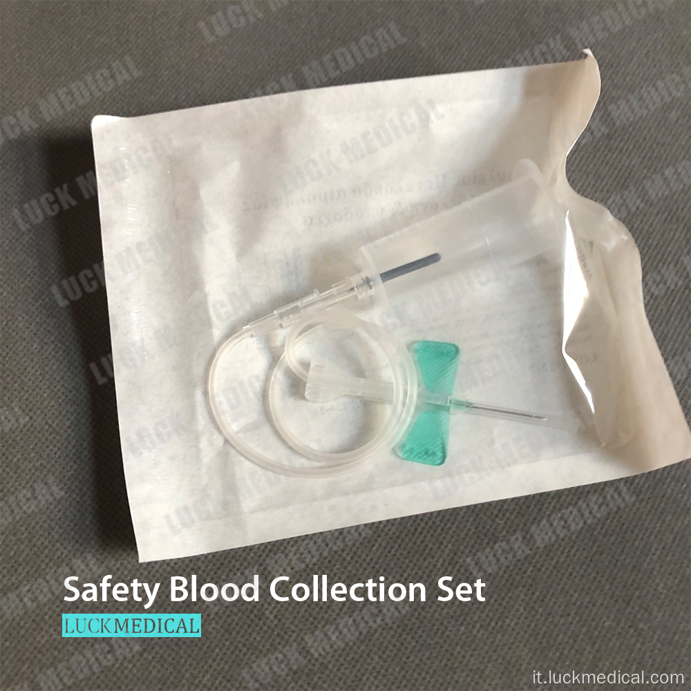 Safety Blood Collection Set Set vacuette