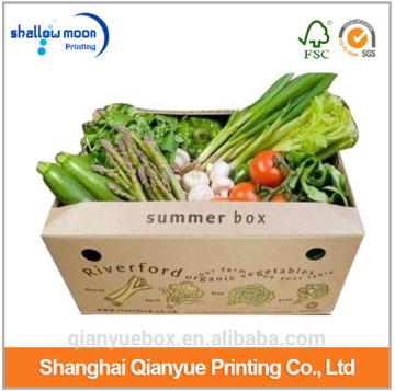 wholesale corrugated cardboard vegetable carton vegetable packing carton