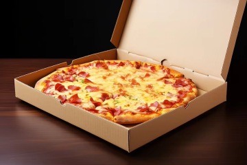 Hot Sale Kraft Pizza Box