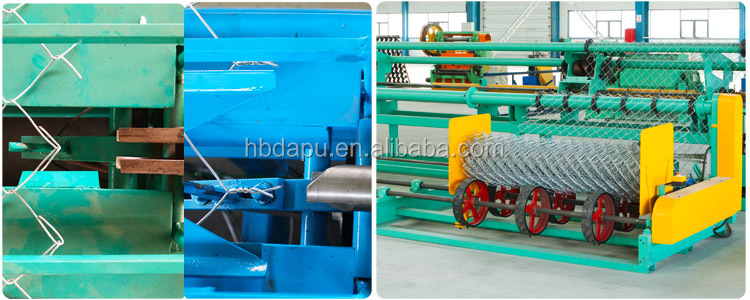 Professional manufacturer fully automatic chain link fence machine