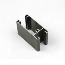 T Shape Casement Champagne Anodized Aluminum Window Profiles
