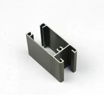 T Shape Casement Champagne Anodized Aluminum Window Profiles
