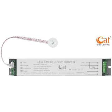 With Buili-in Lithium Battery LED Emergency Power Supply