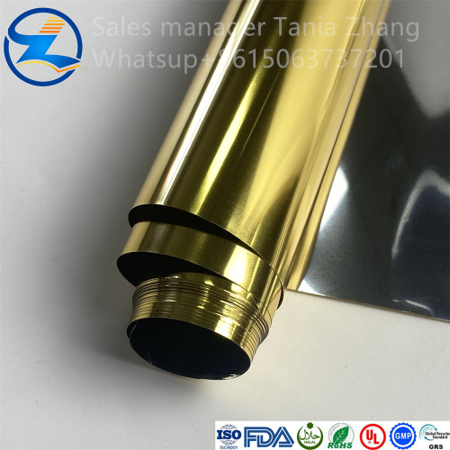 Metallized PET Film 0.05mm for Flexible Packing