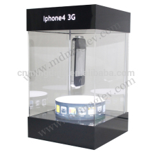 magnetic floating mobile phone display,magnetic levitating mobile phone display,acrylic display,magnetic levitation display