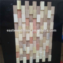 Wood style culture stone wall panles