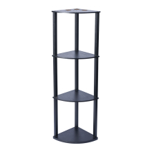 Wooden Fan Shelf Lamp for Modern Living Room