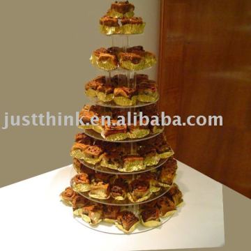 acrylic cake show display stand