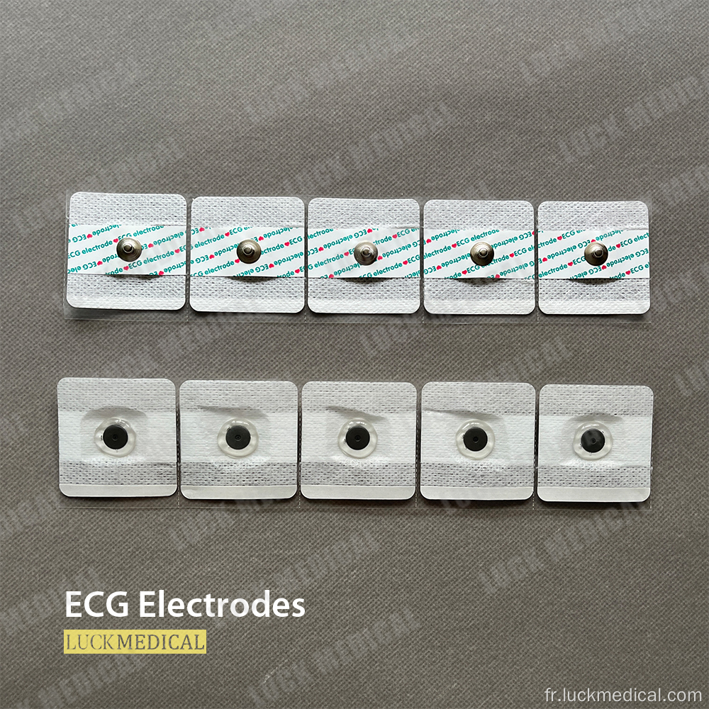 Électrodes ECG pour adulte et enfant