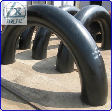 astm a106 butt welded carbn steel bend pipe