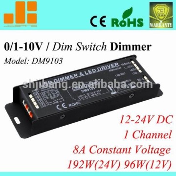 DM9103 Push Dim 0-10V led dimming driver,PWM dimmable driver with 0/1-10V Push Dim function