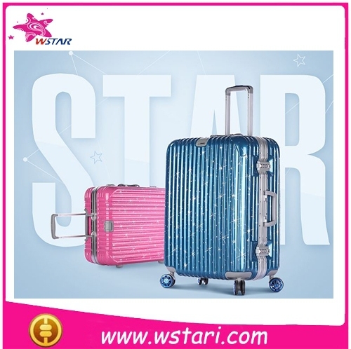 20/24/28 inch woven material luggage set /wheeled suitcase/travel bag with trolley travel style luggage bag set