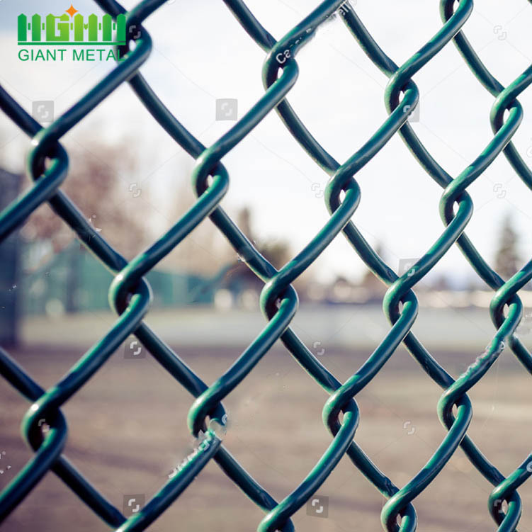 pre-slatted wholesale galvanized used chain link fence