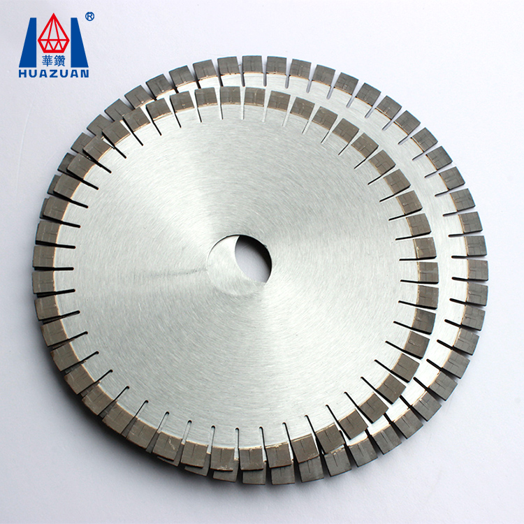 Low noise T shape segment diamond cutting tools granite cutting saw blade