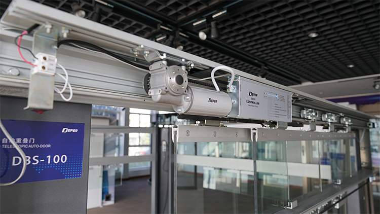 Chinese factory commercial telescopic sensor automatic glass sliding door operator