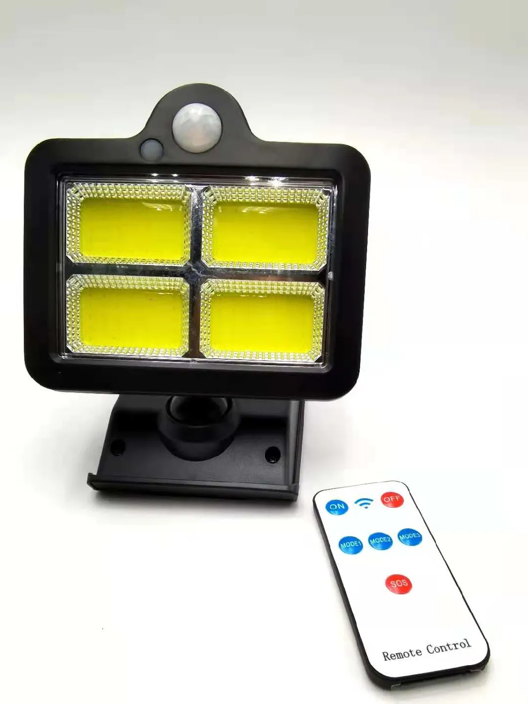 Outdoor 96 LED Solar Wall Light Motion Super Bright Waterproof Sensor Solar Wall Light Remote Control Amazon Hot-Selling Wall Lamp
