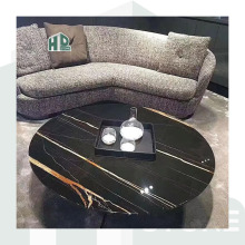 Sahara Noir Black Coffee Tables Lauren Black Round Marble Dining Tables With Gold Veins