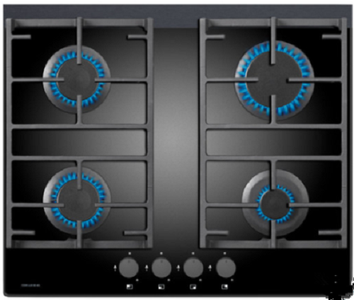 4 Burner Gas On Glass Hob In 60cm