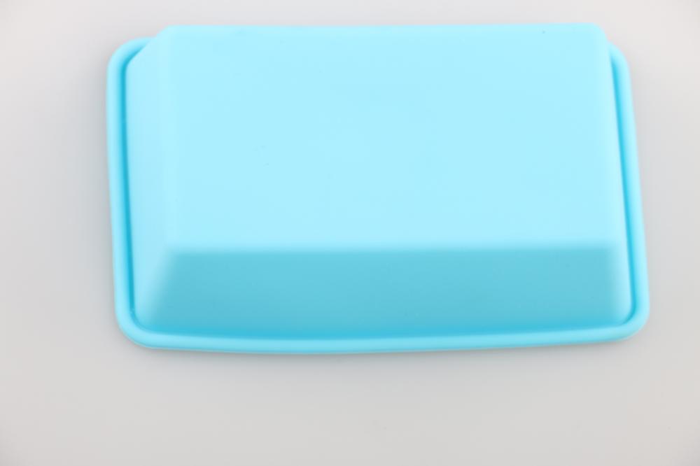 Mini rectangle shape silicone baking mold