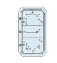Marine Weathertight and Gastight Door