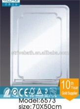 Free standing sliver glass mirror