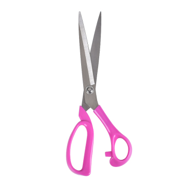 plastic sewing tailor scissors with safety cover