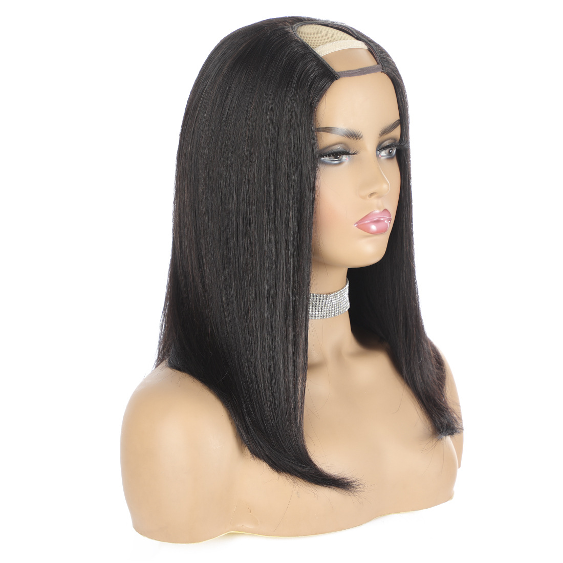 U Part Human Hair Wigs,Afro Kinky Curly Wig Brazilian Hair Vendor
