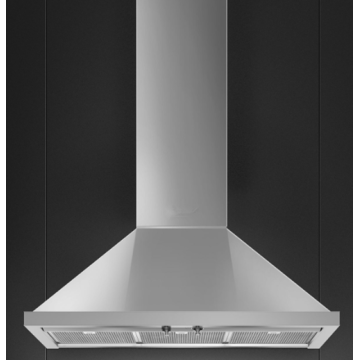Cappa da cucina Smeg in acciaio inox da 60 cm