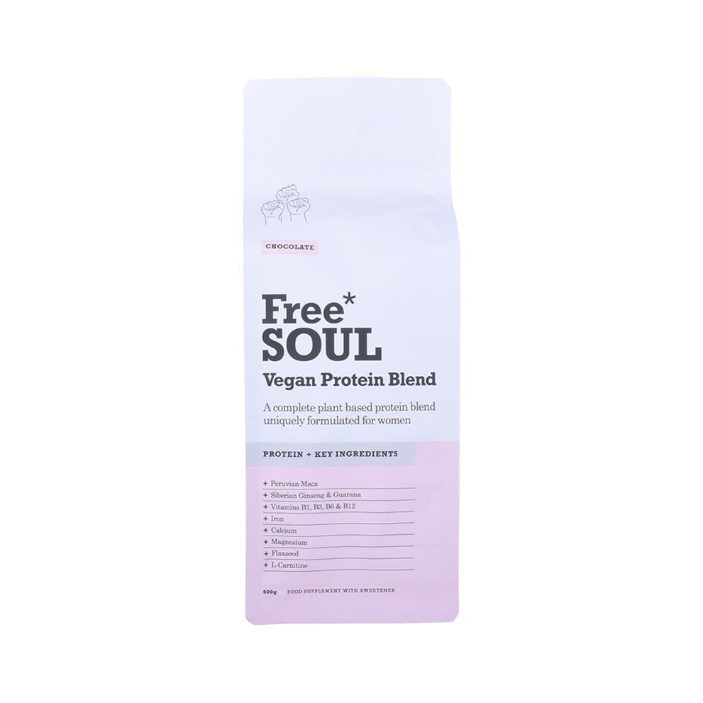 Good Seal Plastic Poly Flat Bottom Coffee Bag