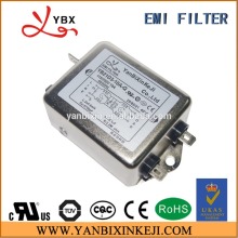 Single-phase ac power supply EMI filter