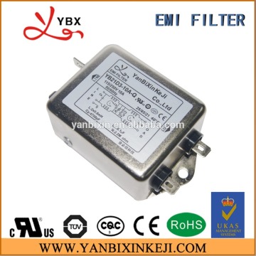 Single-phase ac power supply EMI filter