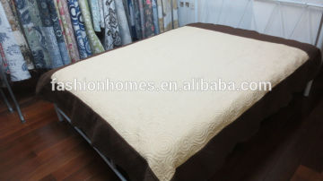 Fashion ultrasonic designed bedding quilt