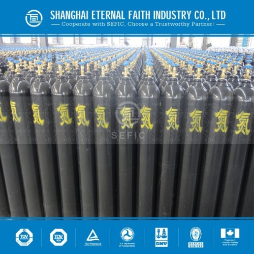 Seamless Steel Gas Cylinder High Pressure Industrial Oxygen Cylinder Sizes Used Oxygen Cylinders Medical Oxygen Cylinder