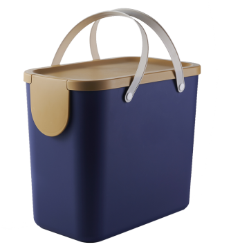 Portable Plastic bucket Toy snacks drum