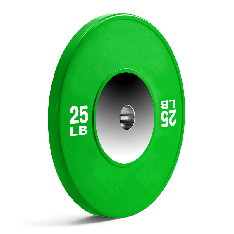 Hard Drop Competition Bumper Plates with logo print