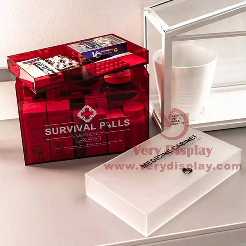 Acrylic Medicine Storage Box Jpg