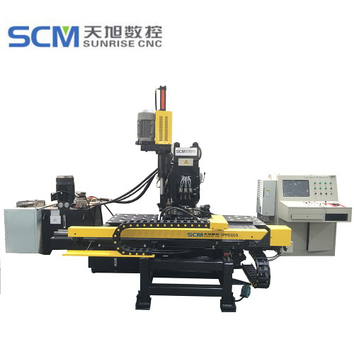 CNC Hydraulic Steel Plates Punching and Drilling Machine