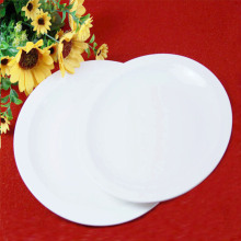 White Colour Porcelain Ceramic Dinner Plates