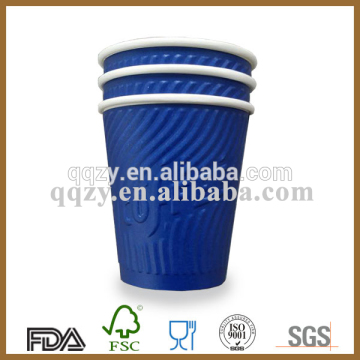 Wholesale.factory direct low cost blue paper cup