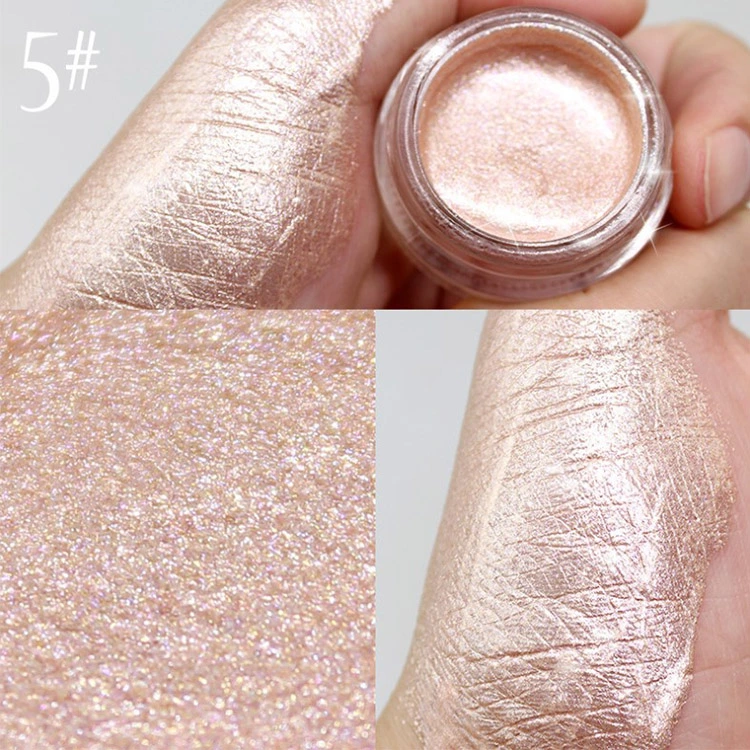 OEM Cosmetic High Pigment Cosmetics Makeup Private Label Cream Glitter Jelly Highlighter