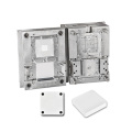 Wall Mounted Plastic Power Socket White Injection Mould