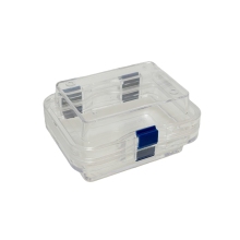 100x75x50mm Watch Movement Plastic Transparent Membrane Box for Packing