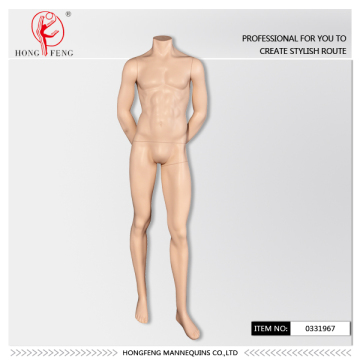 headless mannequin for man in color skin