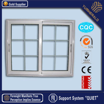 Hot sale aluminum sliding window with fly screen