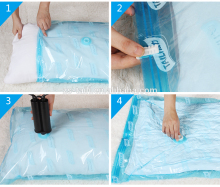 Space saver storage Vacuum space compression bag storage organizer for clothes and quilt reusable