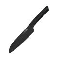 Cuchillo Santoku de línea negra de óxido de 7 &#39;&#39;