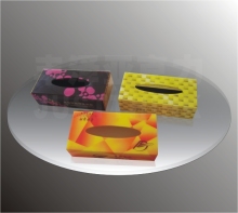 hotel product acrylic tissue box